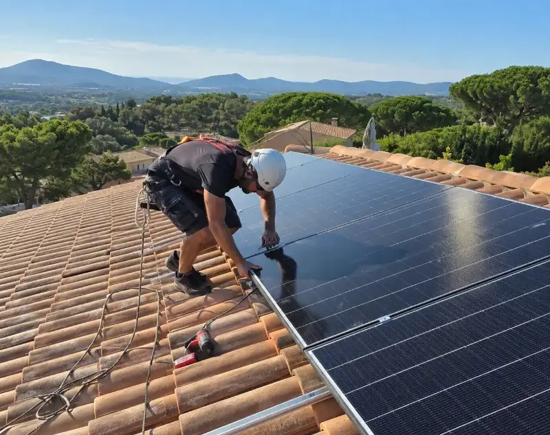 Installateur panneaux solaires Saint-Bauzille-de-Putois — pose photovoltaïque sur toiture