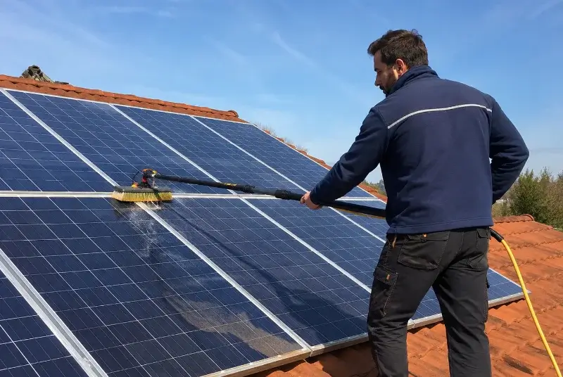 Nettoyage et entretien de panneaux solaires à Saint-Bauzille-de-Putois